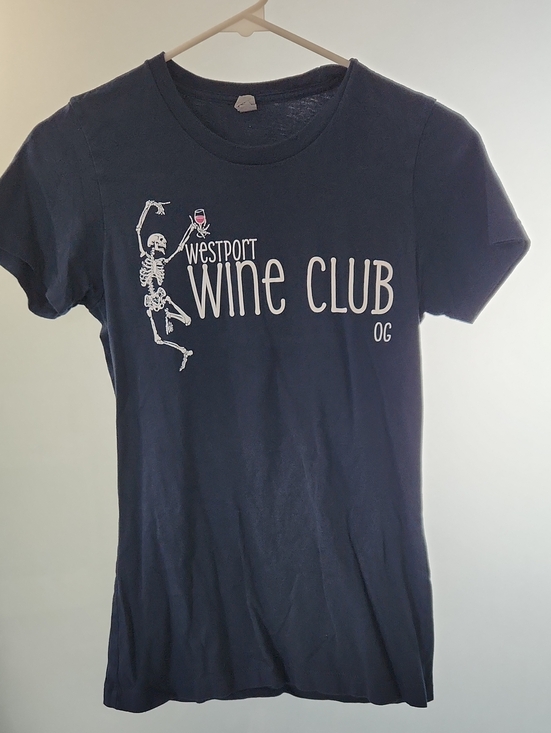 Westport Winery Tops - Navy Short Sleeve Graphic Tee